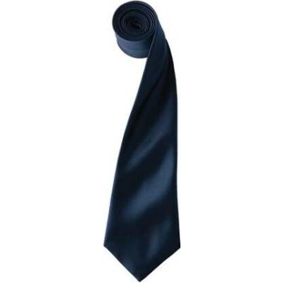 Premier Workwear Pánská saténová kravata PR750 Navy