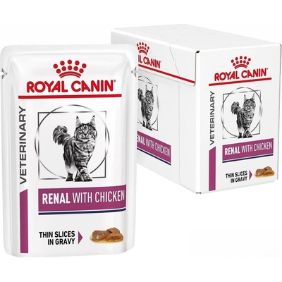 Royal Canin VD Feline Renal kuracie 12 x 85 g