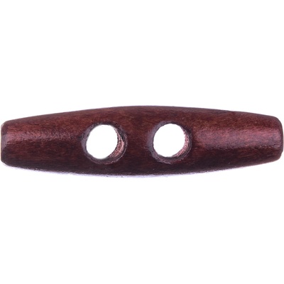 Knoflík 40 mm oliva Varianta: červeno-hnědá