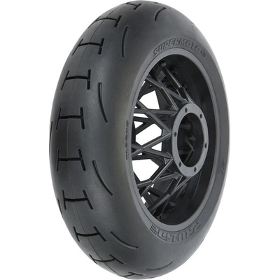 Losi 1:4 Promoto-SM/MX: Kolo s pneu 1:4 Supermoto 2.0 S3 zadní disk černý