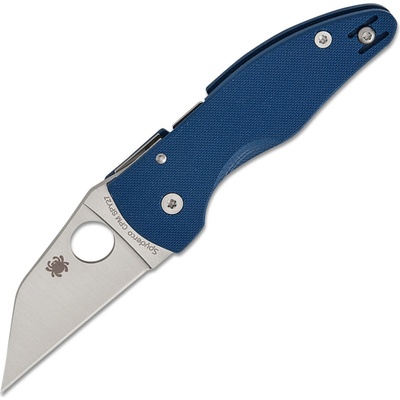 Spyderco MICROJIMBO COBALT BLUE G-10 CPM SPY27 PLAINEDGE
