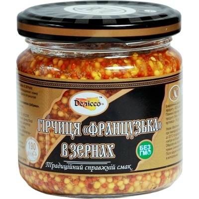 Delicco BXC Hořčice Francouzská v zrnech Craft 190 g