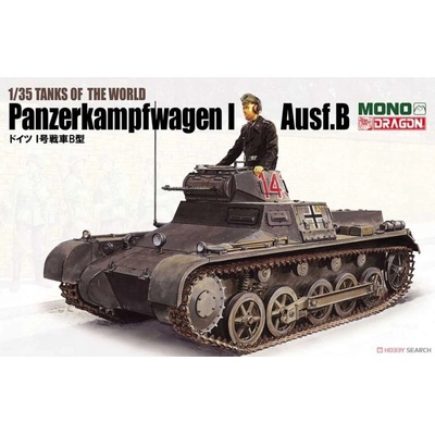 Dragon Pz.Kpfw.I Ausf.B w/INTERIOR Model Kit tank MD001 1:35