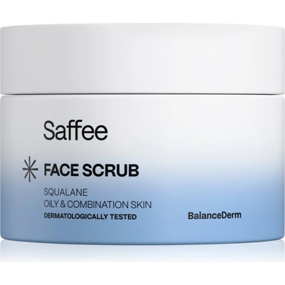 Saffee BalanceDerm Face Scrub пилинг за лице за смесена и мазна кожа 50ml