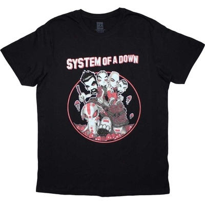 System of a Down Mushroom People Black S Риза (SOADTS22MB01)