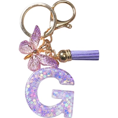 HARAHU Ключодържател Азбука - g / Лилава kp37898 (37898)