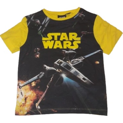 chlapecké tričko Star Wars žluté