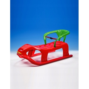 MIKRO TRADING Sánky Snow Star s opierkou modrá