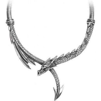 Alchemy Gothic Náhrdelník Dragon s Lure P829