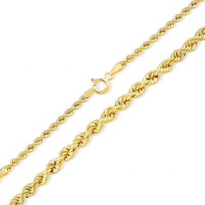 Lillian Vassago Celozlatý unisex řetízek valis LLV31-GCH097 Žlutá