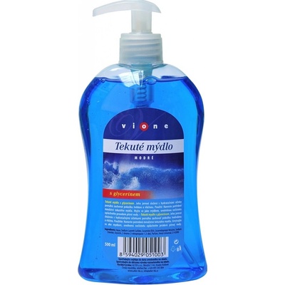 Vione tekuté mýdlo čiré modré 500 ml