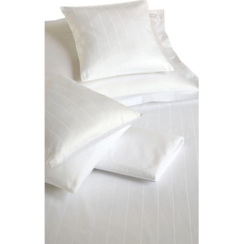 Dadka atlas grádl Polycotton biely pruh 70 x 90 cm