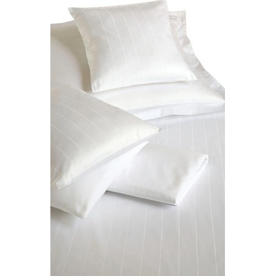 Dadka atlas grádl Polycotton biely pruh 70 x 90 cm