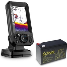 Lowrance Echolot Eagle 4X se Sondou Bullet + baterie