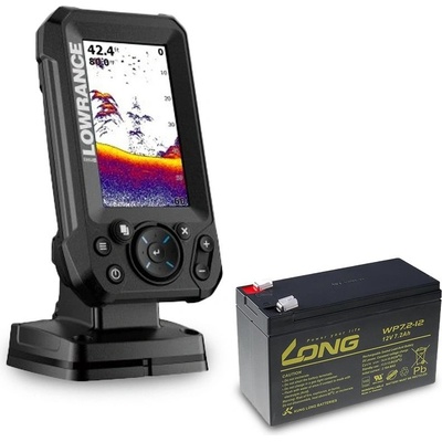 Lowrance Echolot Eagle 4X se Sondou Bullet + baterie – Zboží Mobilmania