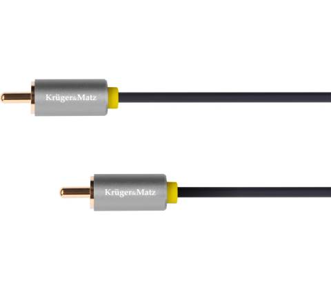 1RCA-1RCA kábel 1m Kruger & Matz Basic