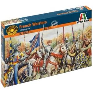 Italeri Комплект модел фигури 6026 - ФРЕНСКИ ВОЙНИЦИ (100 ГОДИШНА ВОЙНА) (1: 72)
