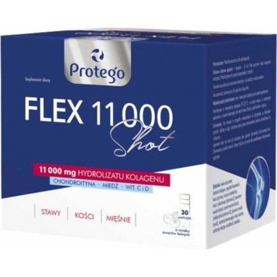 Protego Flex 11000 Shot Lesné ovocie 30 ampuliek