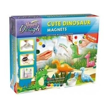 Paulinda happy dough cute dinosaur magnet