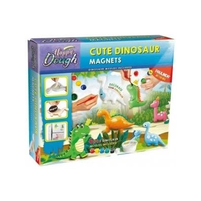 Paulinda happy dough cute dinosaur magnet