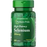 Puritan's Pride Selenium 200 mcg, 100 Tablets