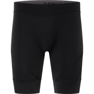 [sn] super.natural Pánské merino Gravier Shorts Jet Black