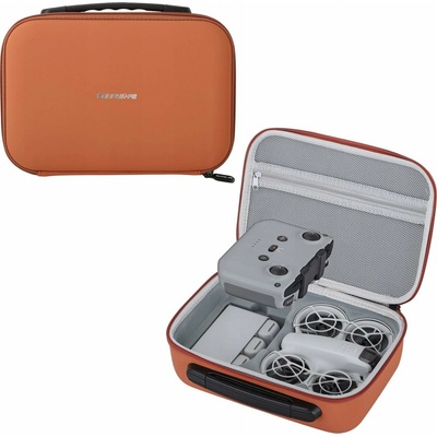SunnyLife Case pro DJI NEO + ovladač + příslušenství - oranžový / NE-B864