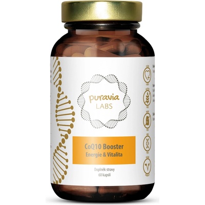 Puravia Labs Koenzým Q10 Booster 60 kapsúl