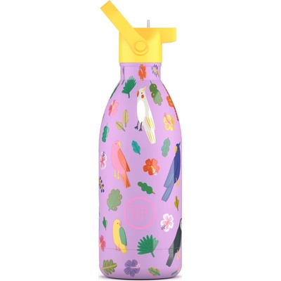 Dětská nerezová termolahev COOL BOTTLES Kids Fly Free třívrstvá 500 ml