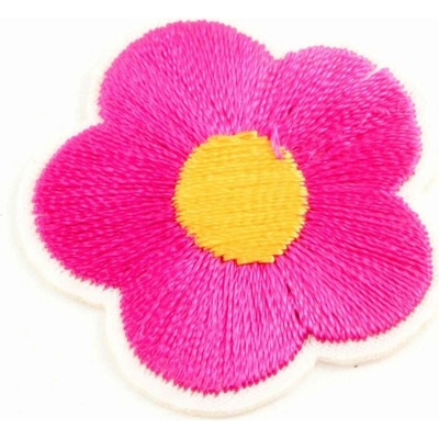 Nažehľovacia záplata - Kvetinka- rozmer 3 cm x 3 cm