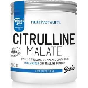 Nutriversum Citrullin Malate, 200 Grams
