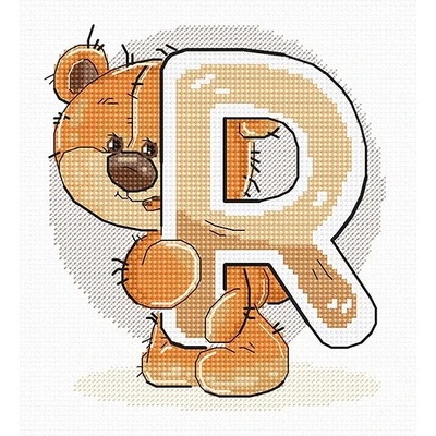 Luca-S Буква " r" - гоблен със схема b1219