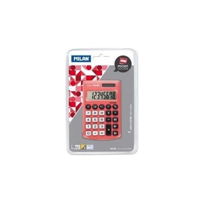 MILAN Calculator Pocket Touch red MILAN