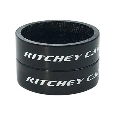 Podložky Ritchey WCS Carbon Black UD Glossy 2 x 10 mm