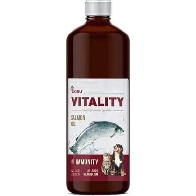 Akinu Vitality lososový olej 1 l
