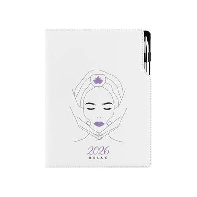 Design A4 denní 2026 Relax