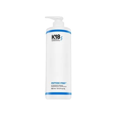 K18HAIR Peptide Prep pH Maintenance Shampoo за бързо омазняваща се коса 930 ml