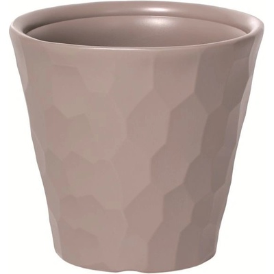 Prosperplast Květináč ROCKA mocca 34,5 cm