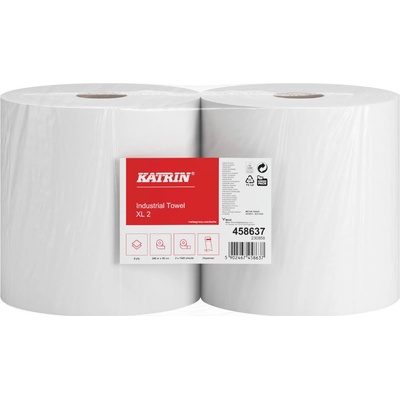 Katrin Priemyselné utierky Classic XL 2 930 dvojvrstvové, 260 m x 280 mm, 930 ks