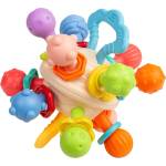 Toyz Образователна бебешка играчка 2 в 1 Toyz - Дрънкалка и гризалка (TOYZ-9029)