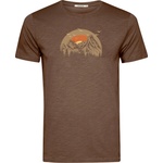 GreenBomb Мъжка тениска GreenBomb Peak Circle Spice T-shirt - Earth Wood - размер XL (217-0591-0114)