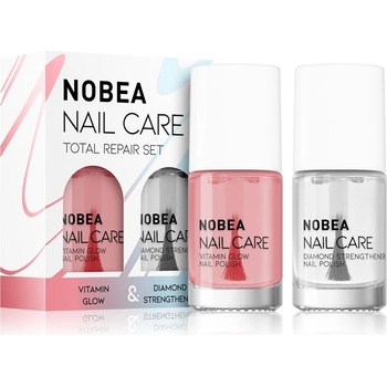 NOBEA Nail Care Diamond Strength Set комплект лак за нокти Total repair set