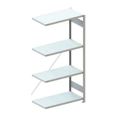 META zásuvný přídavný regál 2000 x 1000 x 500 mm 4 police 100 kg