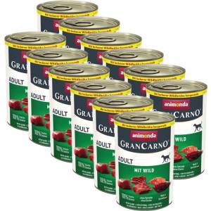 Animonda GranCarno Original Adult дивеч 12 x 400 г