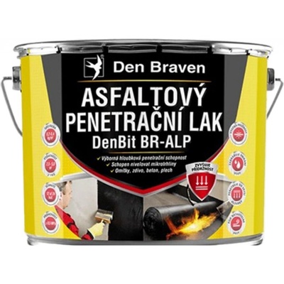 DEN BRAVEN Asfaltový penetrační lak BR-ALP 9kg DenBit – Zboží Mobilmania