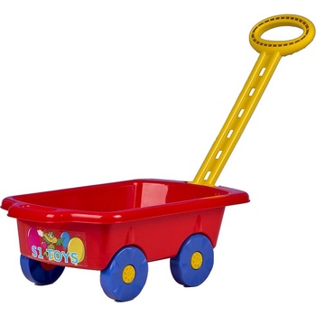 BAYO Detský vozík Vlečka 45 cm červený