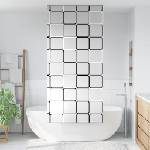 vidaXL Ролетна щора за баня 100x240 см Ширина на плата 96 см (4014924)