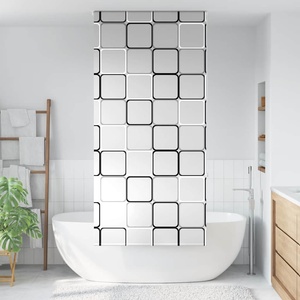 vidaXL Ролетна щора за баня 100x240 см Ширина на плата 96 см (4014924)