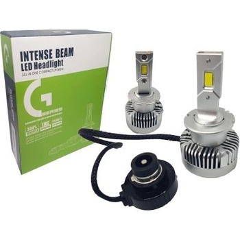 Image 1 of Лед крушки - Led система D2S D2R за подмяна на фабричен ксенон - 20000 Лумена 45W - Canbus 6000K - 300% повече светлина