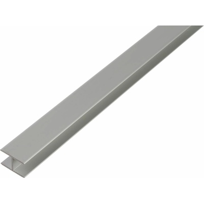 H-profil samosvorný, 22 × 12,9 × 1,5 mm, 2 m, hliník 30593